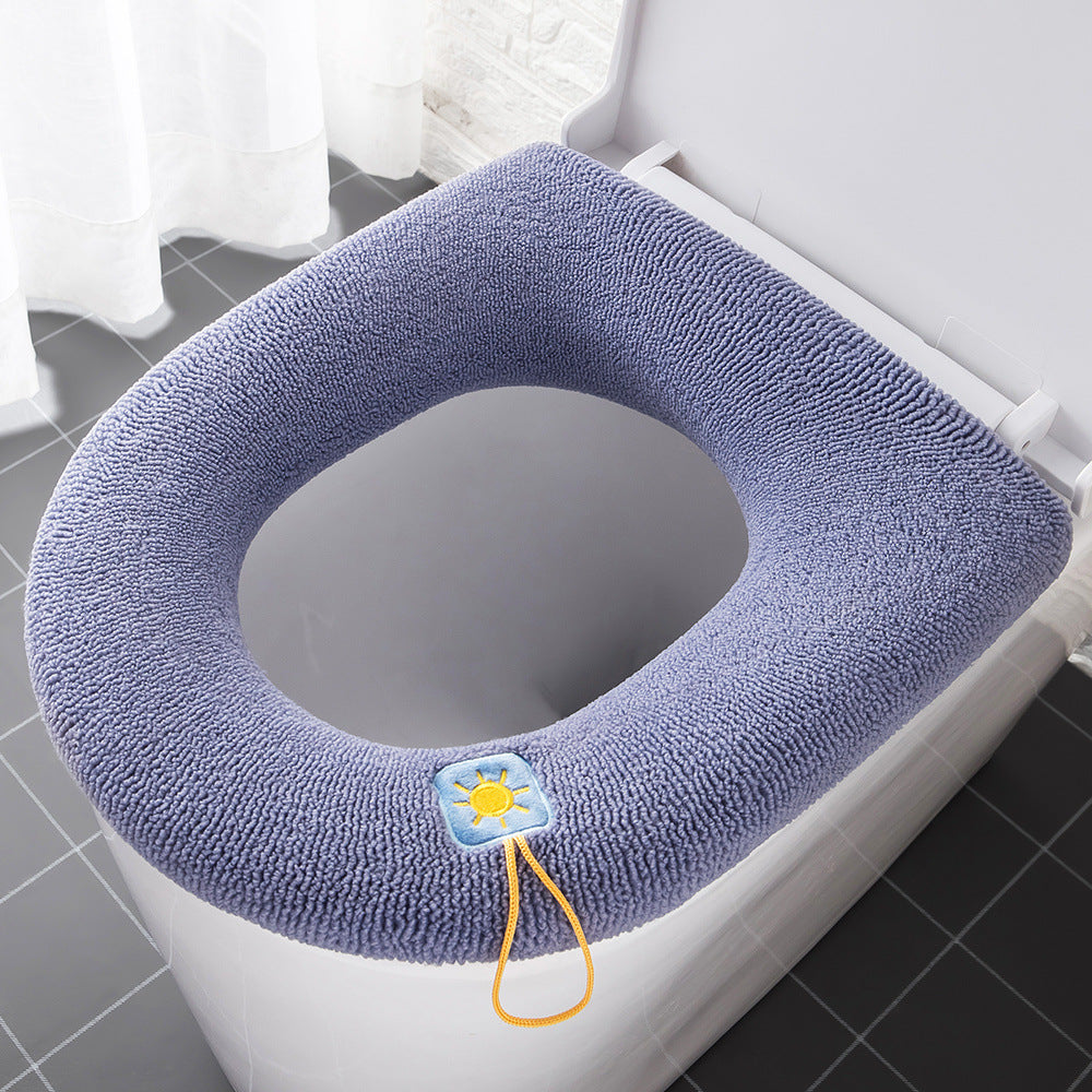 Universeller WC-Sitzbezug – weich, dick gepolstert & waschbar für den ganzjährigen Gebrauch 🚽✨