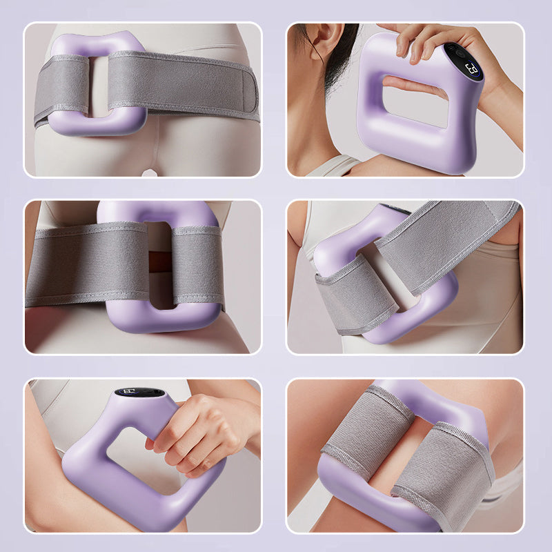 🔥 Nur für kurze Zeit: 50 % Rabatt 💪 Vibrations-Massagegerät mit Faszienring – Multifunktionaler Körpertrainer für Bauch, Beine & Taille