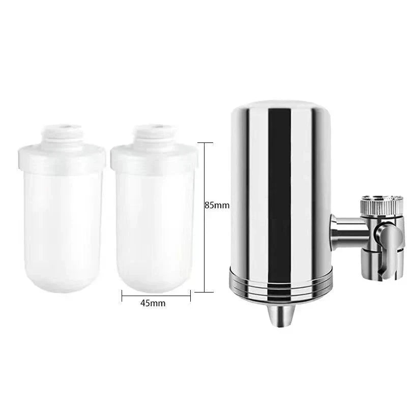 🔥 HOT SALE 50% OFF 🔥 Installationsfreier Edelstahl Haushalt Wasserhahn Wasserreiniger