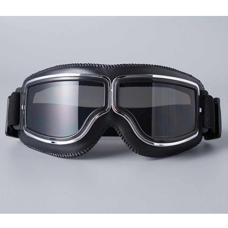 🏍️ 50% RABATT! 🕶️  Retro-Motorradbrille im Harley-Stil – winddicht & staubdicht, für Chopper, Cruiser & Offroad