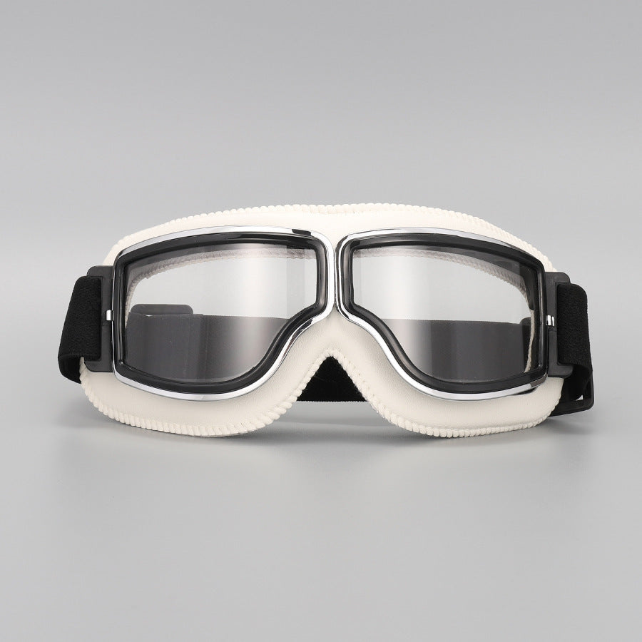 🏍️ 50% RABATT! 🕶️  Retro-Motorradbrille im Harley-Stil – winddicht & staubdicht, für Chopper, Cruiser & Offroad
