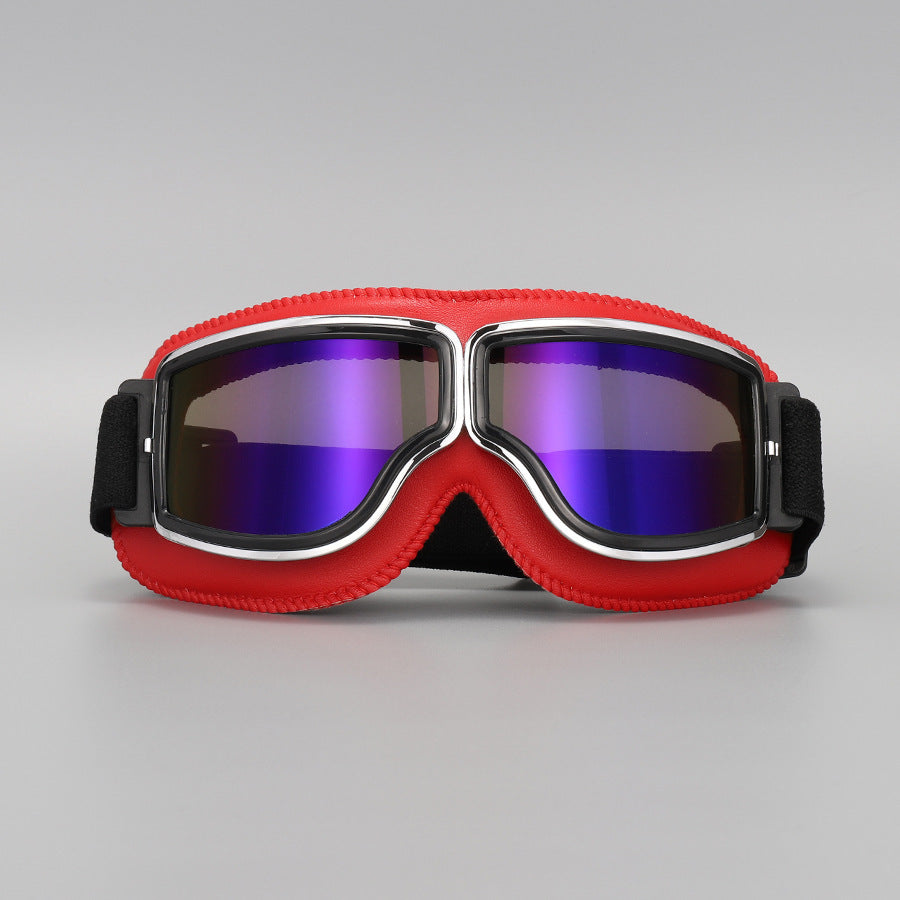 🏍️ 50% RABATT! 🕶️  Retro-Motorradbrille im Harley-Stil – winddicht & staubdicht, für Chopper, Cruiser & Offroad