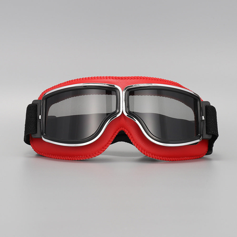🏍️ 50% RABATT! 🕶️  Retro-Motorradbrille im Harley-Stil – winddicht & staubdicht, für Chopper, Cruiser & Offroad