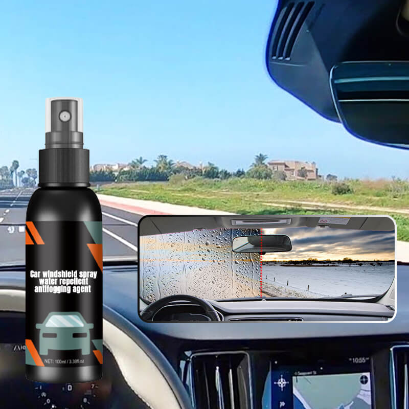 🌧️ Autoscheiben-Spray – Wasserabweisend & Anti-Beschlag für klare Sicht!