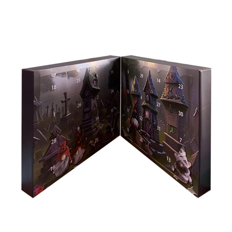 🎅 Weihnachts-Wichtel Countdown-Kalender 2025 – Deko & Geschenkidee für die Adventszeit