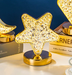🌙💡 Wiederaufladbare Touch LED Nachtlicht Lampe mit 3 Farben – Ambientelampe für Schlafzimmer und Geschenkidee