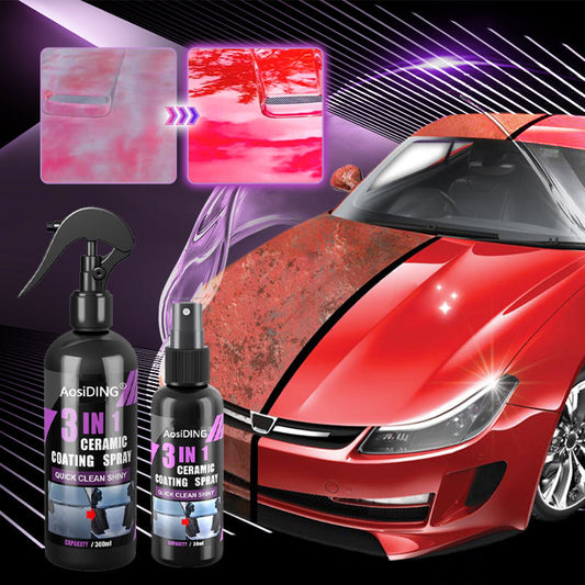 🚘✨3 - in - 1 Automobilkeramikbeschichtungsspray
