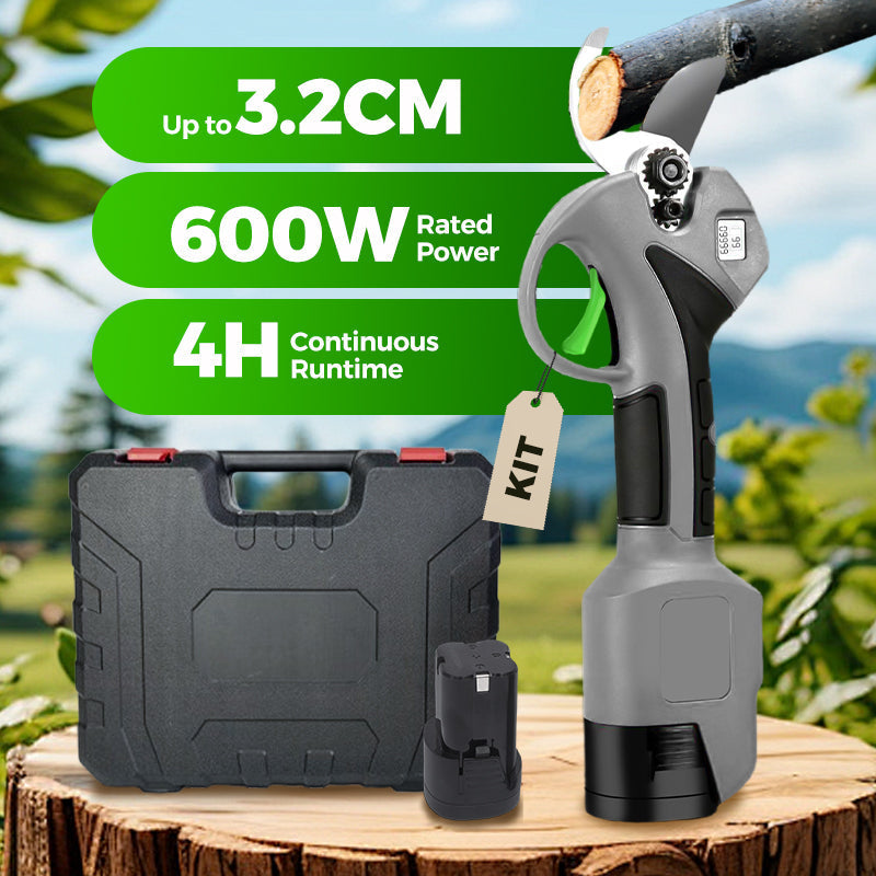 🔥2025 Neuheit Bestseller🔥 -Elektrische Gartenschere mit Akku und Ladegerät✅Kostenloser Versand📦