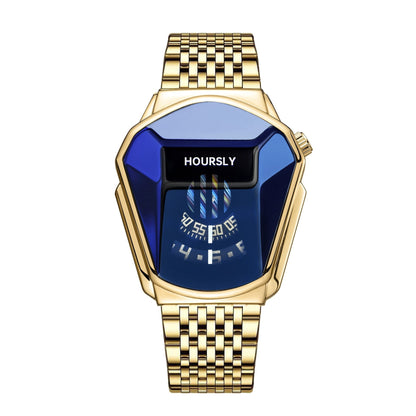 Herrenhandgelenk Uhr Edelstahltechnologie Fashion Quartz Uhr