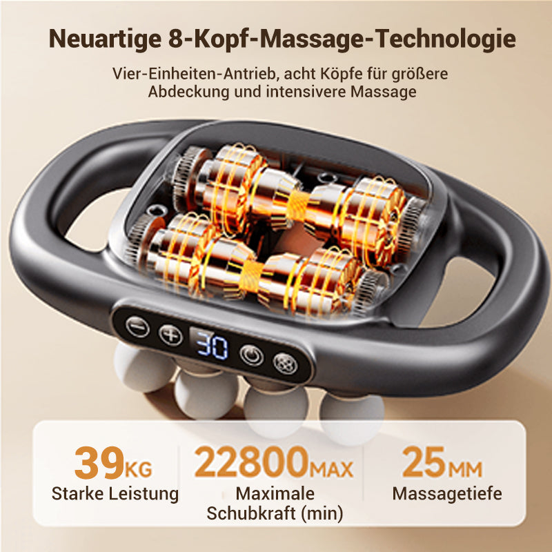 💕 Heißer Verkauf 50% RABATT 🎁 16-Motor-8-Kopf-Massagepistolen-Set ✈️ Kostenloser Versand