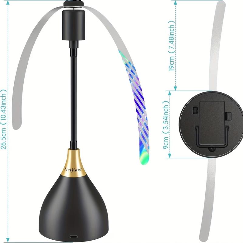 🔥 50% RABATT! 🪰 Fliegenvertreiber mit Akku- oder Batteriebetrieb ✨ Ausziehbares Design, Leise & Ideal für Garten, Terrasse und Camping