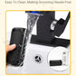 Multifunctional comb for detangling and grooming animal hair