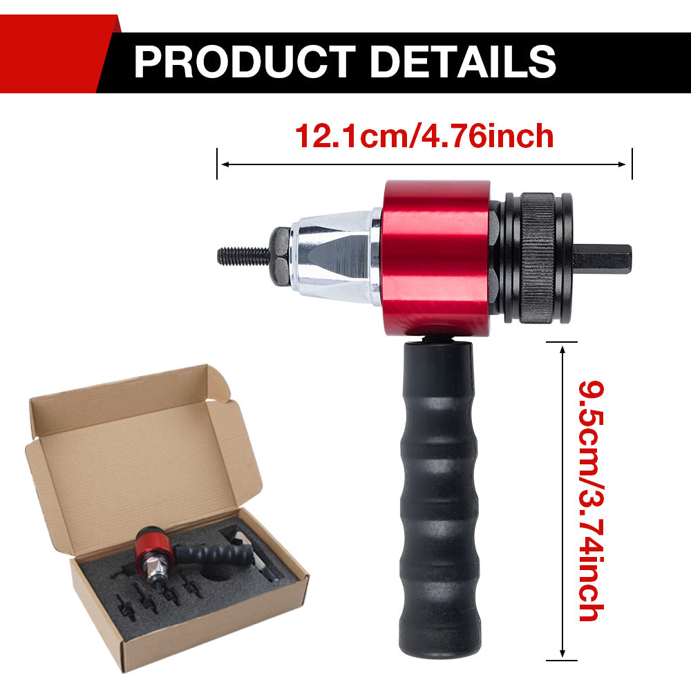 Adapter-Set für elektrische Nietpistolen M3–M8