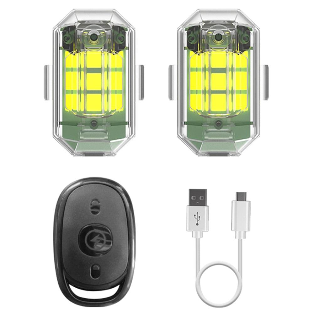 Vielseitig einsetzbarer LED-Blitzlichtschutz.
