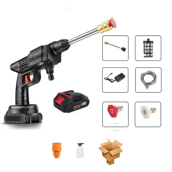 🔥Black-Friday-Mega-Angebot – 50 % Rabatt!🔥Schnurlos tragbare Hochdruckwassersprühpistole