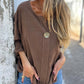 🍁Letzter Tag: 50% Rabatt✨Lässiges, modisches und bequemes Top für Damen