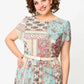 🔥 "NEUHEIT 2025 – Exklusiv nur in limitierter Stückzahl!" ✨ Patchwork-Kleid – bequem & elegant