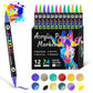 🌈Doppelspitzen-Acryl-Farbstift-Marker
