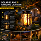 📢📢50% RABATT !!⏰Solar-Flackerflammen-Laterne – Wasserdicht, automatisch & kabelos – Realistisches warmes Licht für Terrasse & Garten 🌙