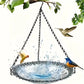 🔥💐 FRÜHLINGSTAG SALE - 50 % RABATT ⚡ ÜBER 50.000 VERKAUFT! 🐦 Solar Hänge-Vogelbad – Brunnen oder Vogelfutterspender