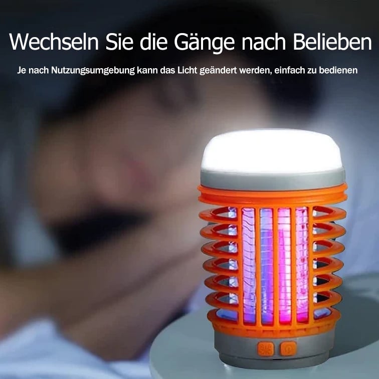 ⏳Begrenzte Zeit 50% Rabatt💥Multifunktionale Solar-Camping-Mückenvernichtungslampe