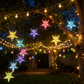 🦋 50 % Rabatt! Solar-Schmetterling Windspiel mit LED – Farbwechselnde Gartenleuchte für Balkon, Terrasse & Garten