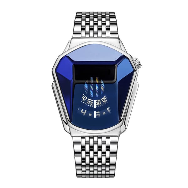 Herrenhandgelenk Uhr Edelstahltechnologie Fashion Quartz Uhr