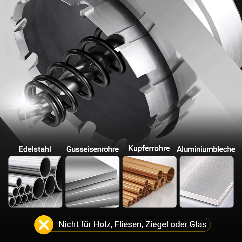 Zeitlich begrenztes Angebot | Jetzt bestellen und 50 % Rabatt sichern  Hartmetall-Lochfräser für Metall🔥