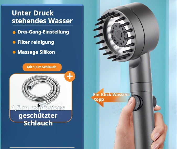 Mehrfunktions-Duschkopf-Set für Hochdruck