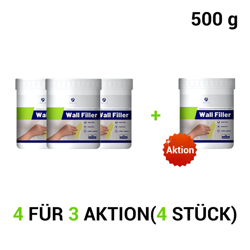 🛠️ Wasserdichte & Schimmelresistente Wandreparaturpaste – 3 Kaufen, 1 Gratis + Pinsel Geschenk! 💧🖌️ ✨ Schnelle & Saubere Wandreparatur für Zuhause! 🏡