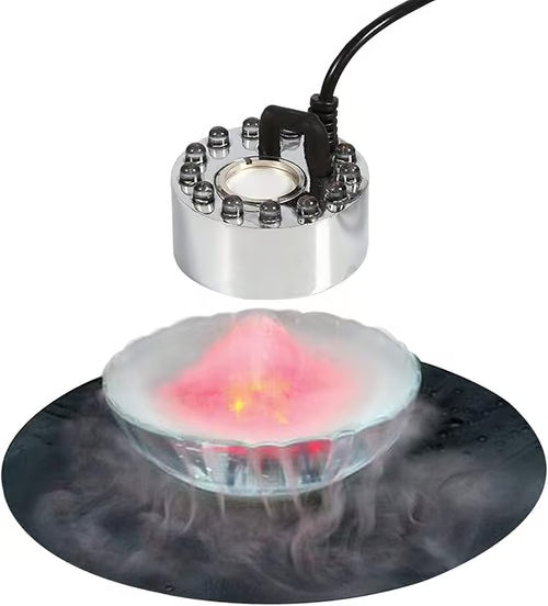 💧 Ultraschall-Vernebler für Gaming & Party – atmosphärischer Nebel für Lichtshows, Pflanzen & Deko, mit oder ohne LED-Beleuchtung, leise & stilvoll 🎮