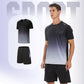 Sport-Set für Herren mit T-Shirt & Shorts – atmungsaktiv & schnelltrocknend