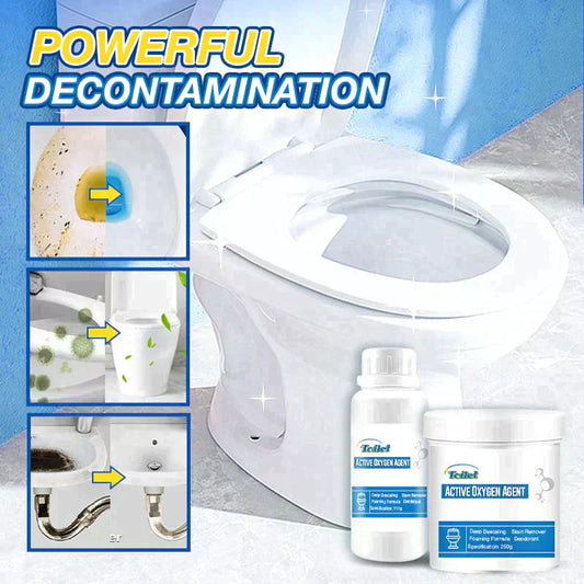 🌸Sommerangebot –Für begrenzte Zeit 50 % Rabatt🫧🧽Toiletten-Aktivsauerstoffreiniger, Tiefenreinigung und Dekontamination
