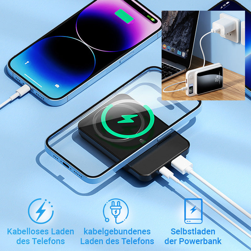 🔥Black-Friday-Mega-Angebot – 50 % Rabatt!⚡️💪 10000mAh Powerbank – 22.5W Schnellladen & Ultradünn!