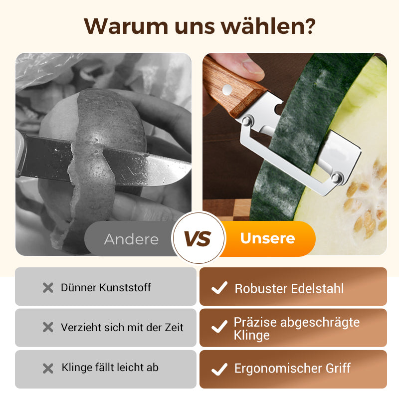 🔥 LETZTER TAG - KAUF 2 ERHALT 1 KOSTENLOS 🔥 Multifunktionaler Gemüseschäler für die Küche