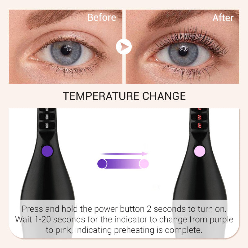 💄 50% RABATT! ✨ Elektrische Wimpernzange Für Sofortigen Glam – Sanfte Wärme, Langanhaltende Wimpernform & Perfekt Für Einen Fabelhaften Blick 👁️