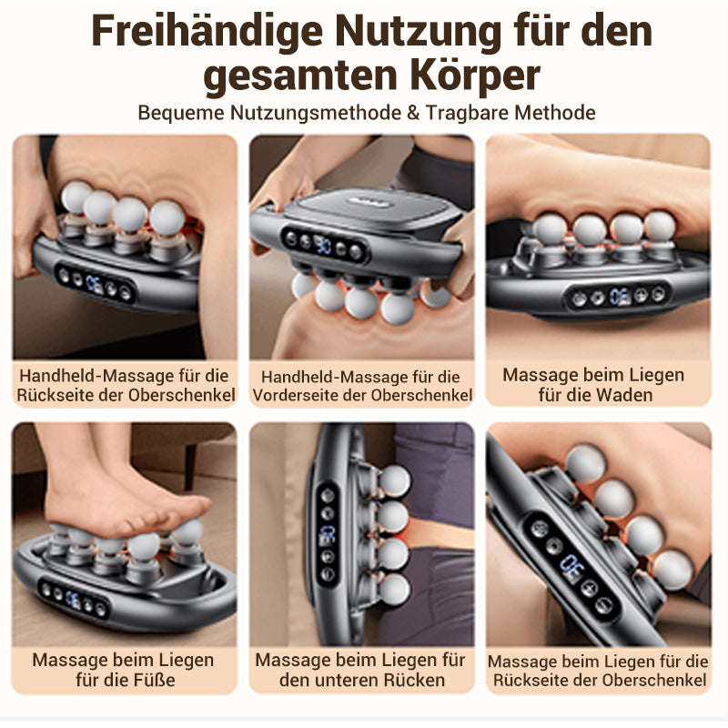 💕 Heißer Verkauf 50% RABATT 🎁 16-Motor-8-Kopf-Massagepistolen-Set ✈️ Kostenloser Versand