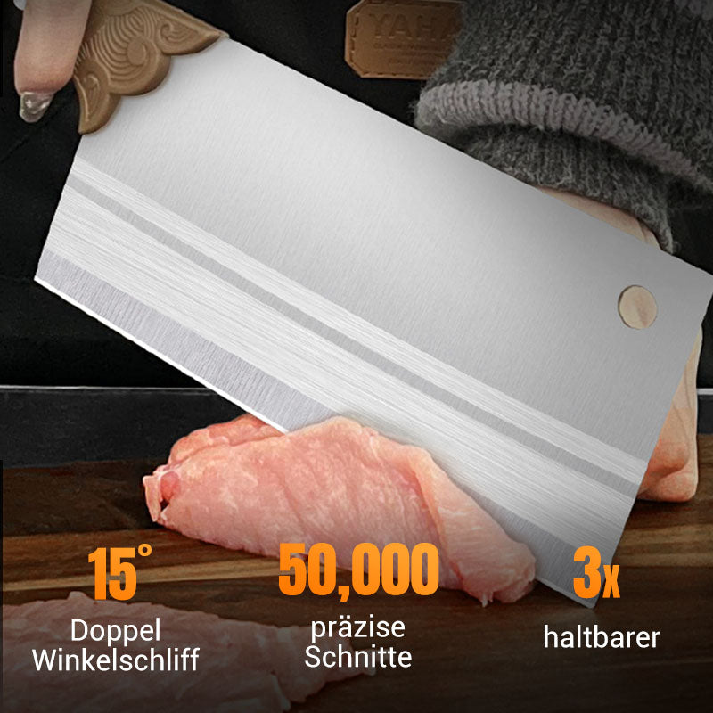 Geschmiedetes Küchenmesser aus rostfreiem Stahl – Scharf, langlebig & ergonomisch