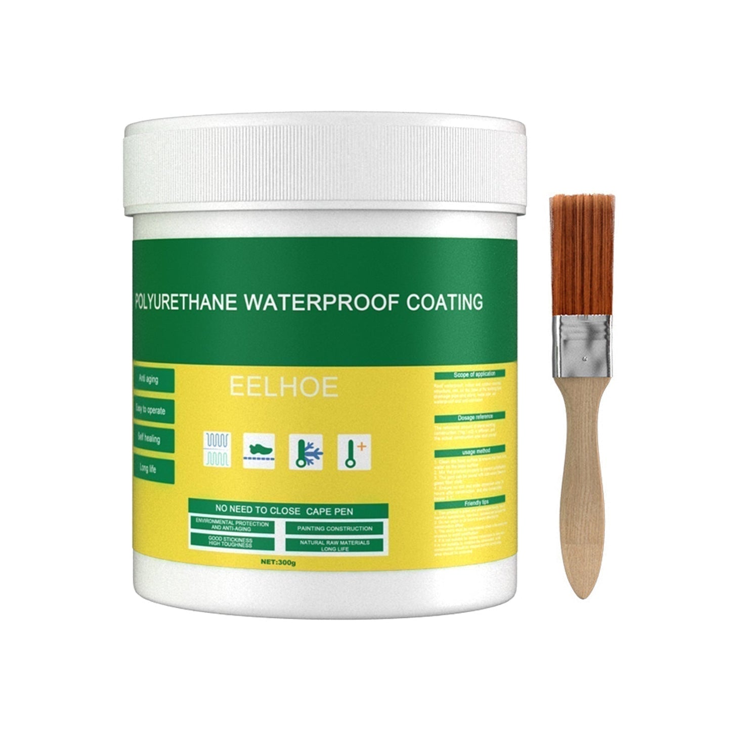 💧Transparenter wasserdichter Kleber inkl. Pinsel - Heute bis zu 50% Rabatt🔥