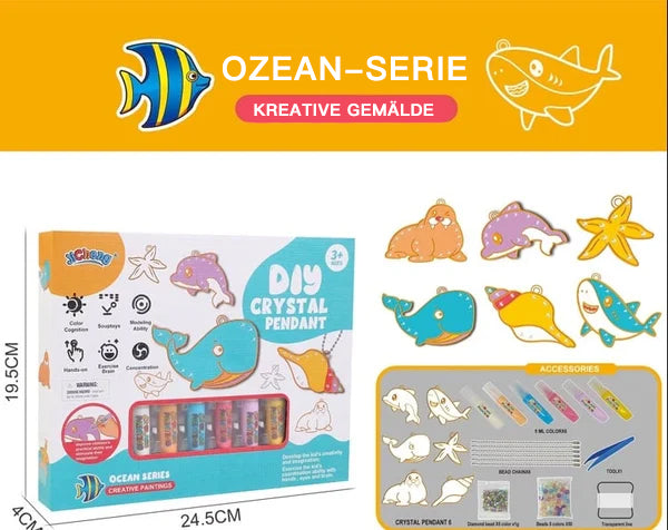 🎄50 % Frühweihnachtsrabatt🎅DIY Kristall Malerei Kunst und Handwerk Set