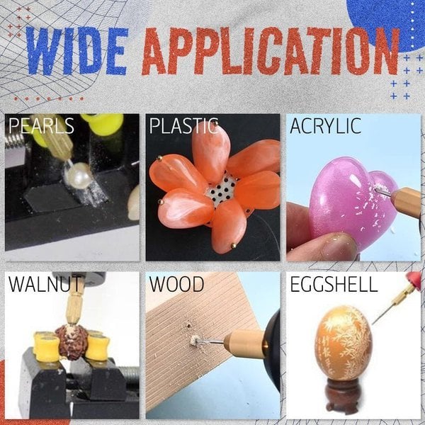 🎁Heißer Verkauf -49% RABATT⏳DIY-Bohrer-Werkzeugsatz