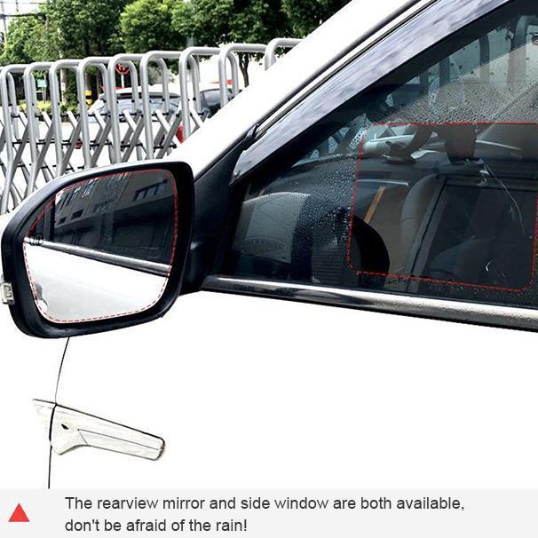🚗 Wasserabweisende Schutzfolie für Autospiegel – Anti-Beschlag & Anti-Regen, für klare Sicht bei jedem Wetter