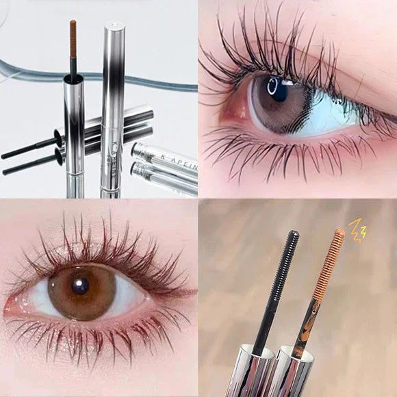 Schlanke, wellenförmige kleine Stahlrohr-Wasserfest-Natur-Mascara