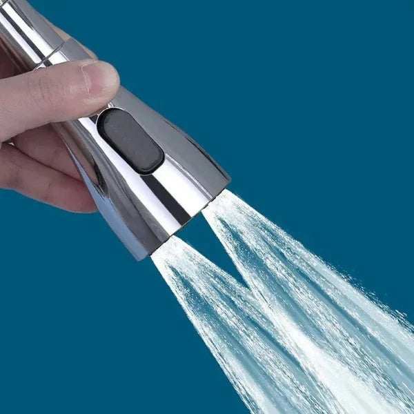 360°-Sprühkopf für Küchenarmaturen – 3 Funktionen mit Wasserstrahl, Sprühmodus und Pause