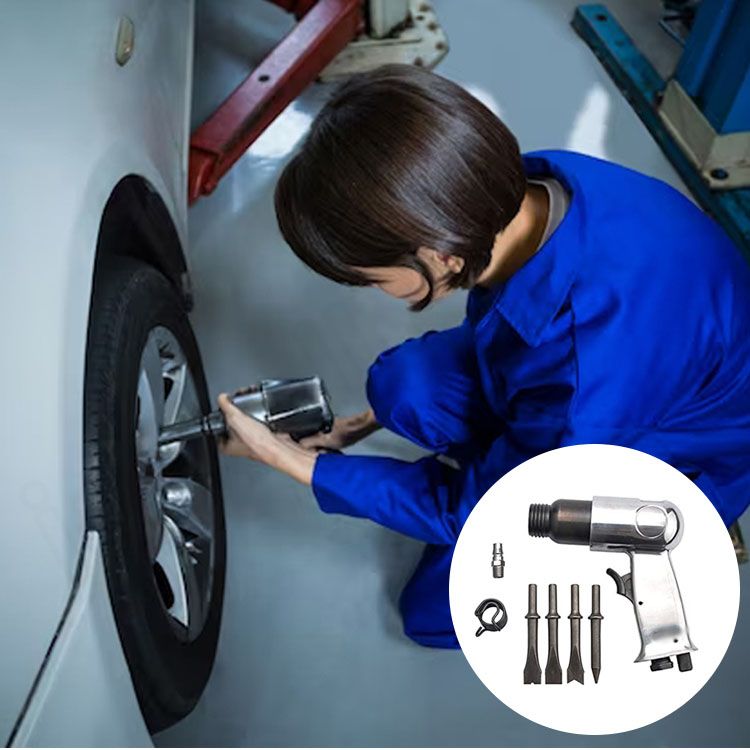🛍️ 50 % Rabatt – Hochleistungs-Pneumatikhammer – 3200 Schläge/min, 7,2 Joule Schlagenergie, ideal für Kfz-Werkstatt & Metallbearbeitung ⚡