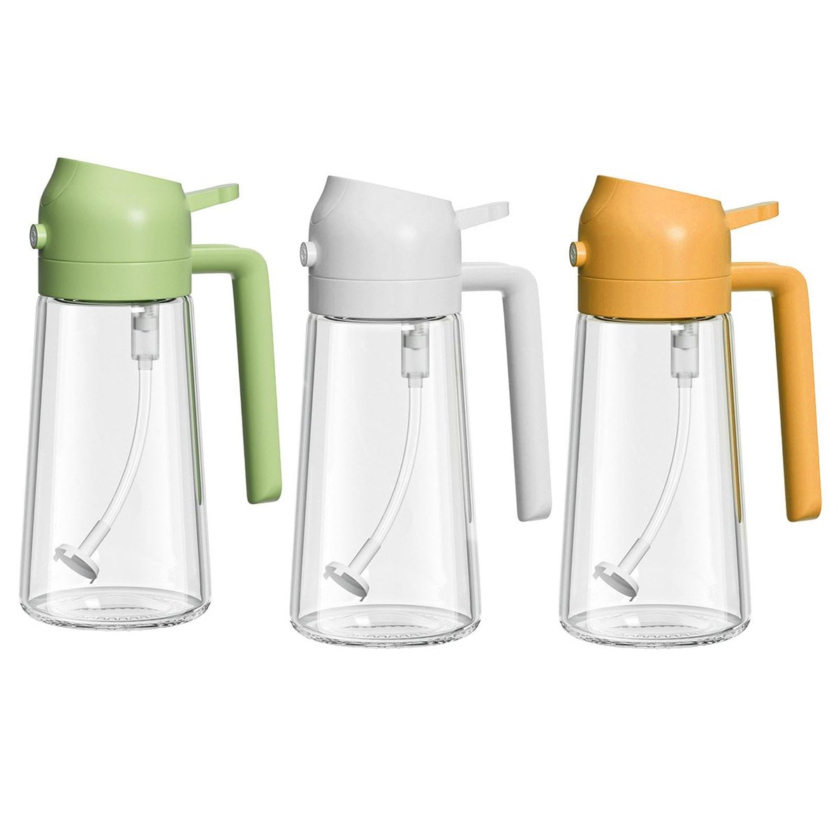 🍾 50% RABATT! ✨ 2-in-1-Sprühflasche & Ölspender aus Glas – Elegantes Design, Tropffrei & Leicht zu Reinigen 👨‍🍳