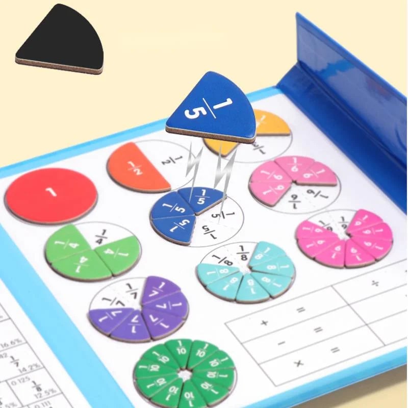 【🎒Zurück zur Schule Aktion】Magnetisches Bruchrechnen-Puzzle für Kinder - 50% Rabatt