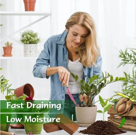 🎁 Aktion 🌱 Organische Kokoserde für Pflanzen
