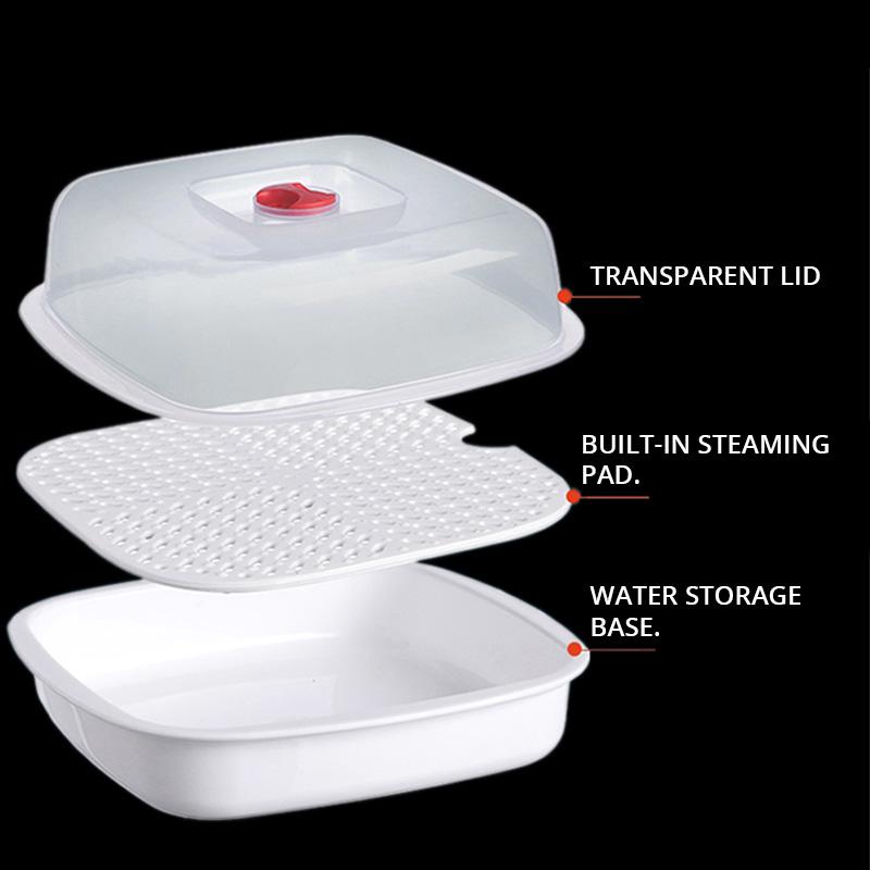 🔥Black-Friday-Mega-Angebot – 50 % Rabatt!🔥Mikrowellenherd-Dampfgarer