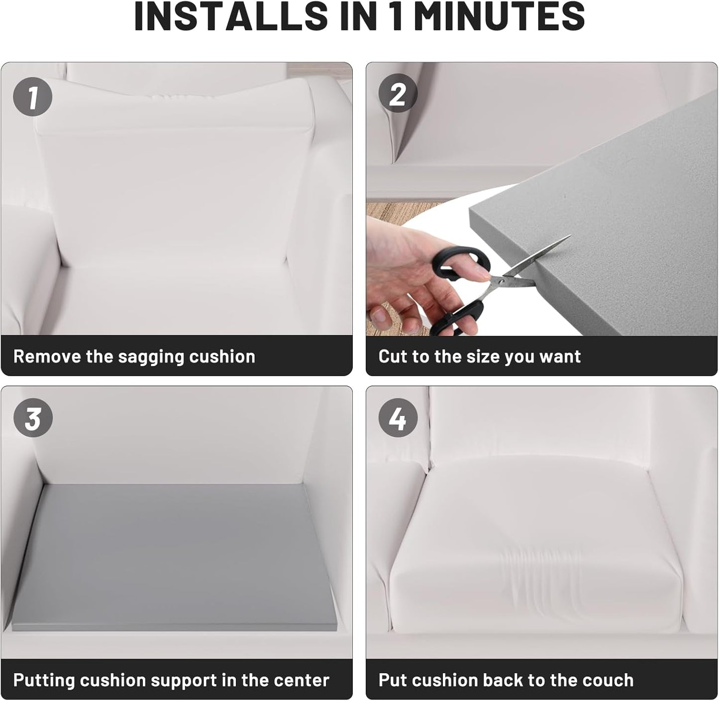 🛋️Sofakissen-Unterstützung für durchhängende Sitze